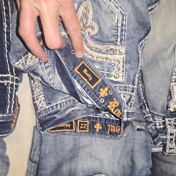 Rock Revival Jeans Price Is For Everything shown - Picture 12 of 16